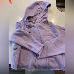 All lavender/ purple hoodi